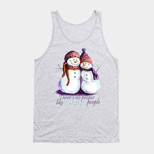 Happy Snow People Tank Top